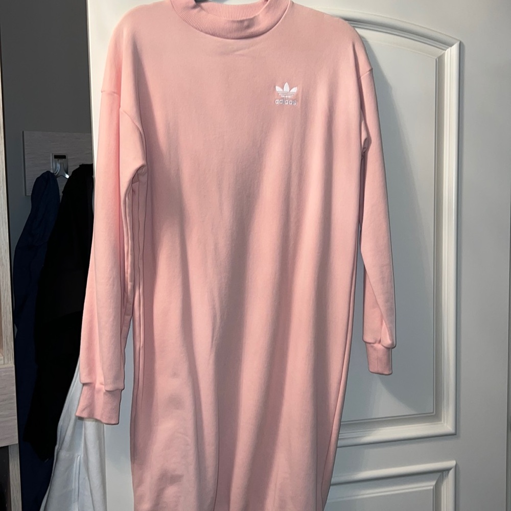 adidas sweater dress worn once